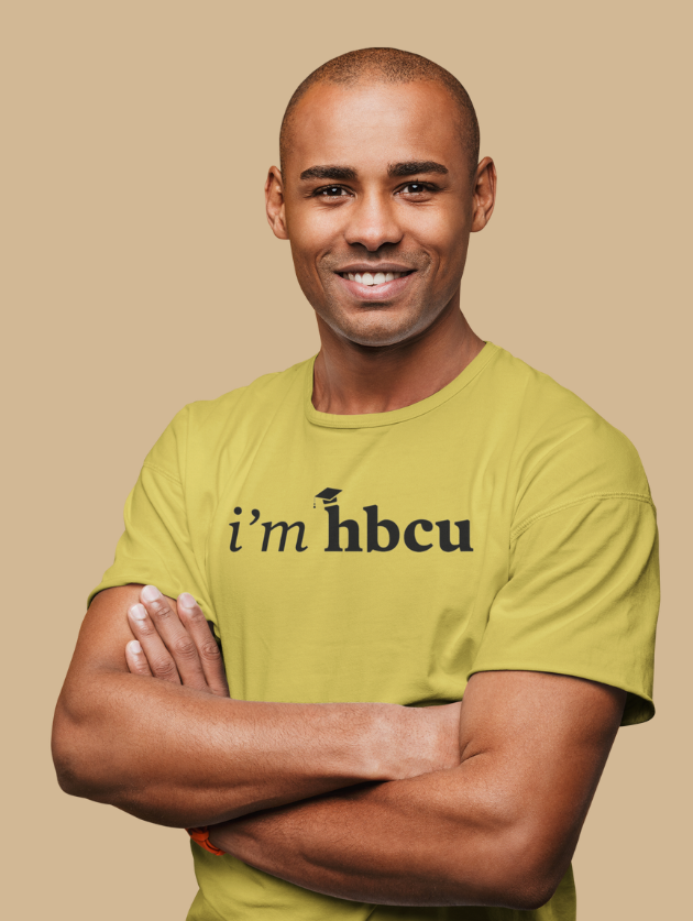 I'm HBCU®️ Old Gold and Black Tee