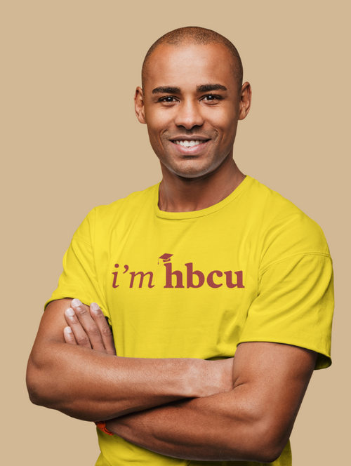 I'm HBCU®️ Gold and Maroon Tee | Modern Apparel and Goods
