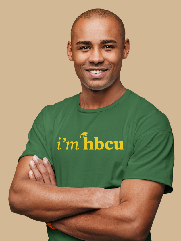 I'm HBCU®️ Green and Gold T-shirt | Modern Apparel and Goods