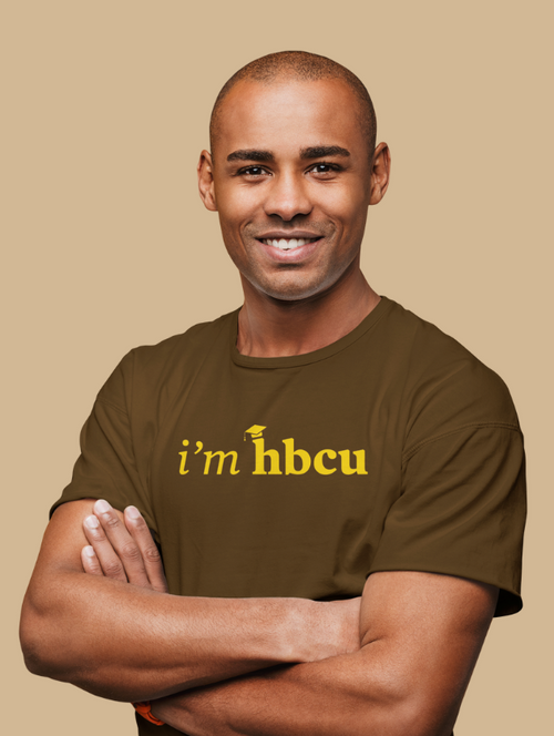 I'm HBCU®️ Brown and Gold T-shirt | Modern Apparel and Goods 